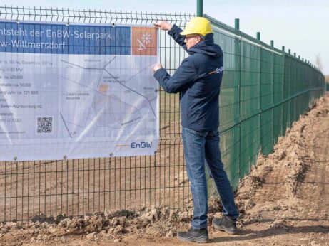 EnBW -solarpark-weesow-willmersdorf-bauschild_(2019) - 180MW